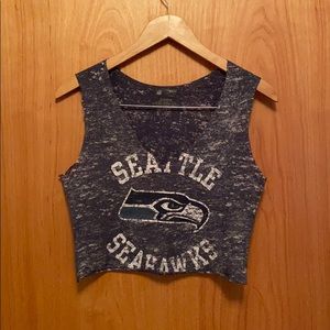 Seattle Seahawks Cropped Tank